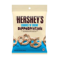 Hershey's, Cookies 'N' Creame Dipped Pretzels, 12x120g