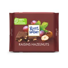 Ritter Sport, Raisins & Hazelnut, 12x100g