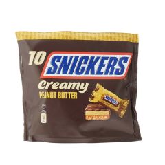 Snickers, Creamy Peanut Butter Pouch, 9x182g