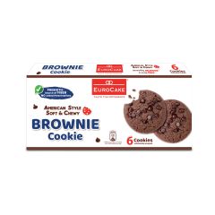 Eurocake, Soft & Chewy Brownie Cookie, 12x9x28g