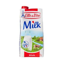 Elle & Vire, Uht Milk Full Cream, Red, 6x1L