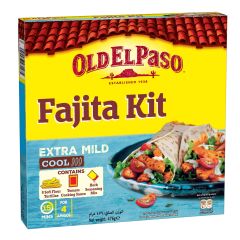 Old El Paso, Fajita Kit Extra Mild, 6x476g
