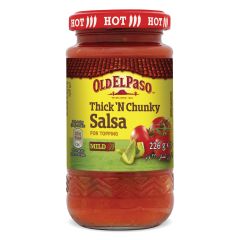 Old El Paso, Thick 'N Chunky Original Salsa Mild, 12x226g