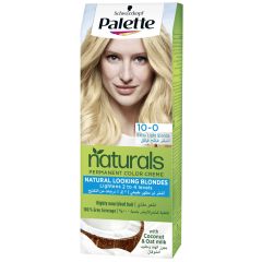 Palette, Naturals Permanent Color Creme 10-0 Extra Light Blonde, 10x1ct