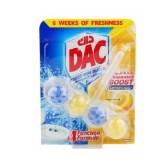 Dac, Toilet Rim Block Lemon Value Pack, 9x3x50g