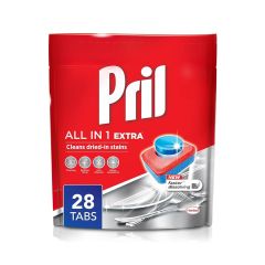Pril, All In 1 Adw Tabs New, 7x28g