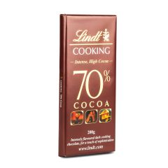 Lindt, Cooking Intense 70%Cocoa 12/200G, 12x200g