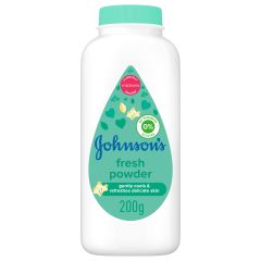 Johnson's Baby Fresh Powder 12/200 Gm, 48x200g