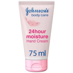 Johnson's 24Hr Moisture Hand Cream, 6x75ml