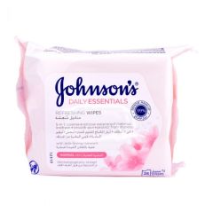 Johnson's Daily Essentials Facial Wipes Normal Skin 06/25'S, 6x25ct