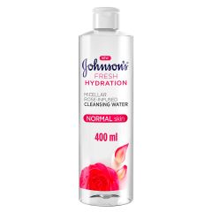 Johnson's Rose Micellar Cleansing Water, 6x400ml