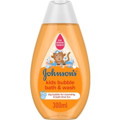Johnson's Kids Bubble Bath & Wash, 12x300ml