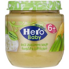 Hero Baby, Rice Zucchini Soup, 12x120g