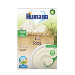 Humana, Organic Rice Plain Cereals, 4x200g