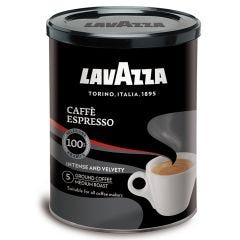 Lavazza, Caffe Espresso Ground Coffee Tin, 20x250g