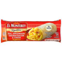 Frozen-El Monterey, Egg Cheese Bacon Burrito, 24x4.5Oz