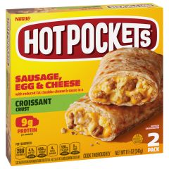 Frozen-Hot Pockets, Sausage, Egg & Cheese 2 Count , 8x9Oz
