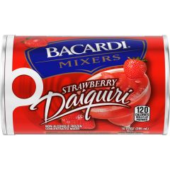 Frozen-Bacardi, Strawberry Daiquiri Mixers, 12x10Fz