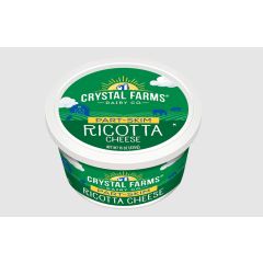 Frozen-Crystal Farms, Part-Skim Ricotta, 6x15Oz