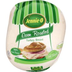 Frozen-Jennie-O Turkey Breast Skinless Oven-Ready Frozen, 2x10lbs average