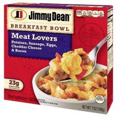 Frozen-Jimmy Dean, Meat Lovers Bowl, 8x7Oz