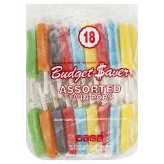 Frozen-Budget Saver, Twin Pops Assorted 18 Count, 10x42.3Fz