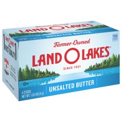 Frozen-Land O Lakes, Unsalted Butter Sticks , 18x16Oz