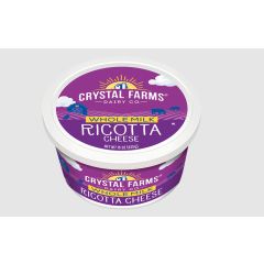 Frozen-Crystal Farms, Whole Milk Ricotta, 6x15Oz