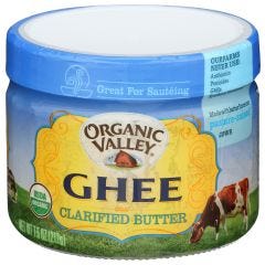 Frozen-Organic Valley, Purity Ghee Clarified Butter, 12x7.5Oz