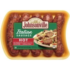 Frozen-Johnsonville Sausage, Link Hot Italian, 12x19Oz