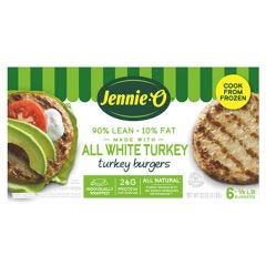 Frozen-Jennie-O Turkey Burger, 28x7Oz
