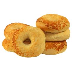 Frozen-Just Bagel, Bagel, Asiago 4Oz, 8x6PK