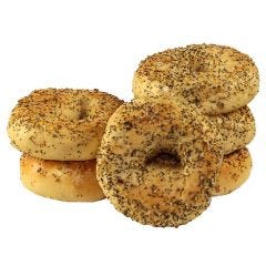 Frozen-Just Bagel, Bagel, Everything 4Oz, 8x6PK