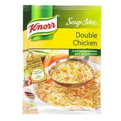 Knorr Double Chicken Dehydrated Soup (Bags) 4X92 Gr