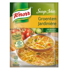 Knorr Mixed Vegetable Soup + Vermicelli (Bags) 4X33 Gr