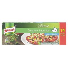 Lean Vegetable Bouillon Cube Finesse Knorr 12 P. 1X109 Gr