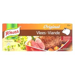 Original Beef Bouillon Cube Knorr 12 P. 1X120 Gr