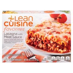 Frozen-Lean Cuisine Lasagna With Meat, 12x10.5Oz