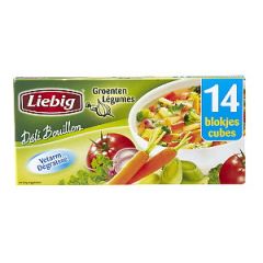 Lean Vegetable Bouillon Cube Liebig 14 P. 1Xpiece