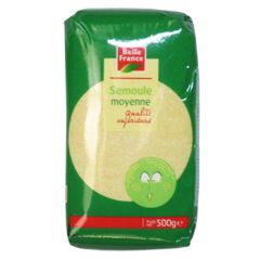 Wheat Semolina Middle Size Belle France 6X500 Gr