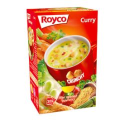 Royco Minute Soup Curry + Croutons 20 Bags 1Xpiece