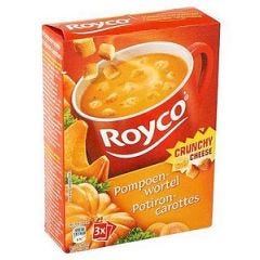 Royco Soup Pumpkin-Carrot+Cheese Croutons 3 Bags 1Xpiece