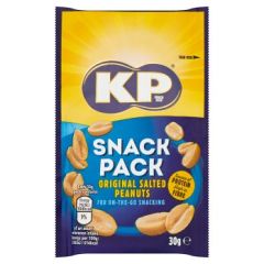 KP Snack Pack Original Salted Peanuts 16x30G