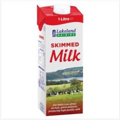 UHT Skimmed Milk 12x1Ltr