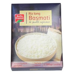 Basmati Long Grain Rice Boil In The Bag B. France 14X500 Gr