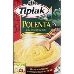 Smooth Corn Polenta Tipiak (Cornmeal) 12X400 Gr
