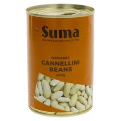 Suma Cannellini Beans - organic 12x400g