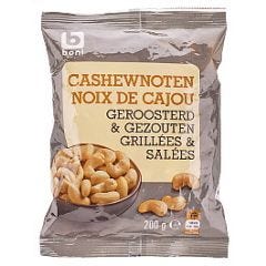 Grilled & Salted Cashew Nuts Boni 1X200 Gr